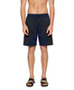 Boxy Panelled Swim Shorts in Navy and Black