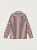 Multi Zipper Linen Shirt in Stripe (Pre-Order)