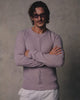 Placket Long Sleeve T-Shirts in Lavender (Pre-Order)